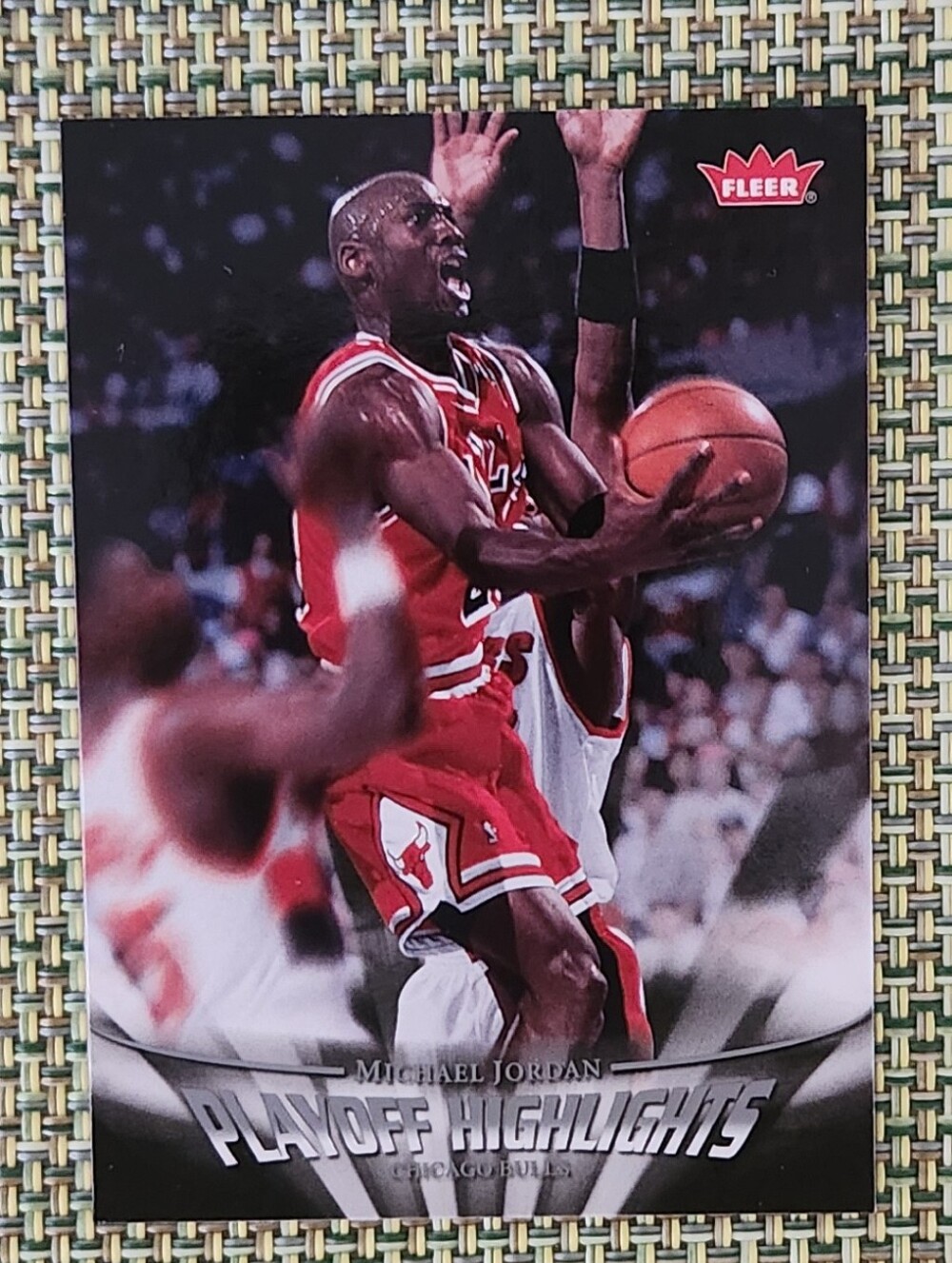 Michael Jordan Playoff Highlights Basketball Card